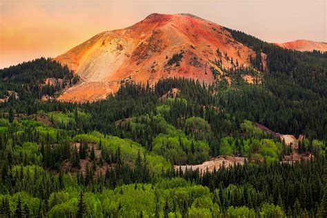 Red Mountain Summer Photograph by Tim Reaves - Fine Art America