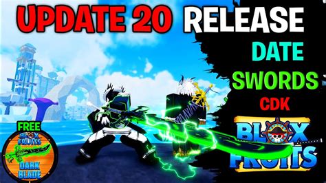 Blox Fruits Update 20 SWORDS REWORK... (FREE DARK BLADE) - YouTube