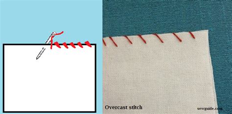 How To Sew An Overcast Stitch - By Machine And By Hand - SewGuide