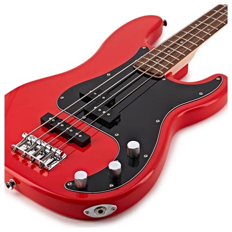 Squier Affinity Precision PJ Bass, Race Red | Gear4music