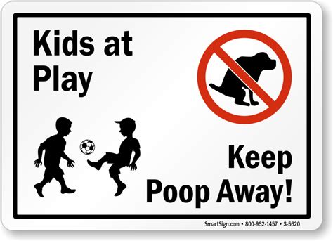 No Dog Poop Signs (from $8)