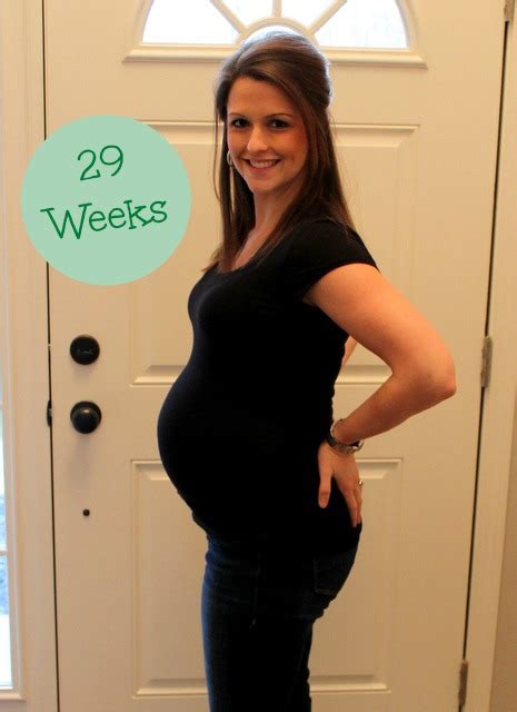 Pregnancy 29 Weeks Baby Bump - Sweet Tooth Sweet Life