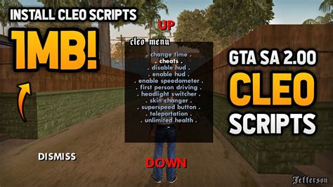 [1MB] Install CLEO Scripts Mod For GTA San Andreas 2.00 Android ...