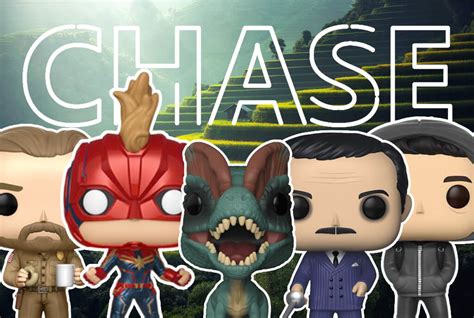 All the Funko POP! Chase action figures