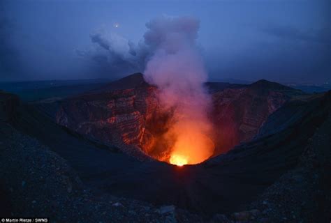 Lava Lake Forms in the Masaya Volcano in Nicaragua | Geoengineer.org