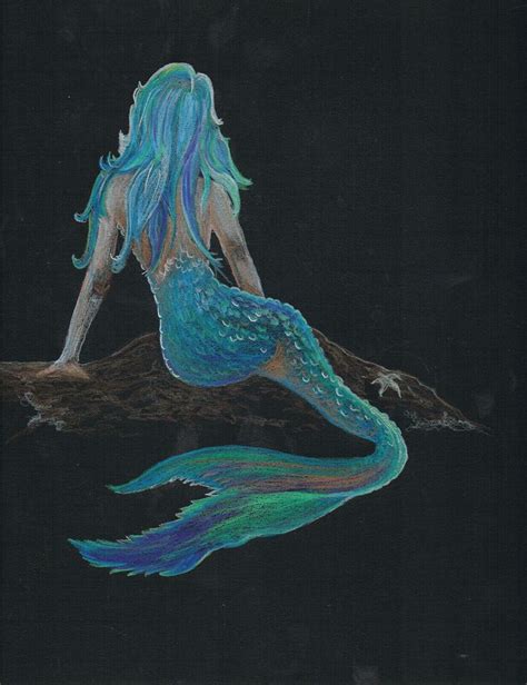 193 best images about Watercolor mermaids on Pinterest | Watercolors, A mermaid and Print...