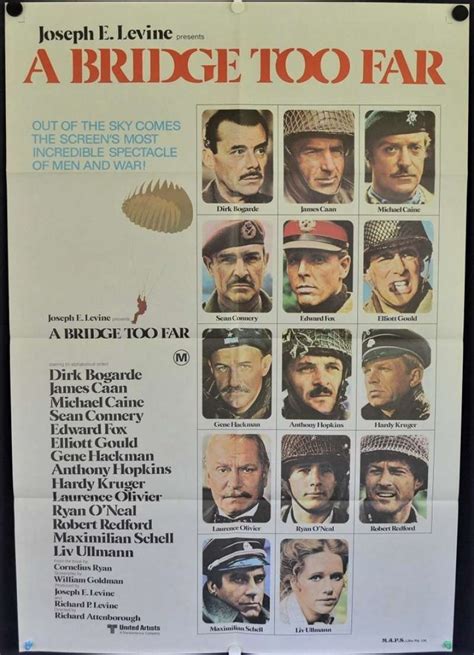 All About Movies - A Bridge Too Far Poster Original One Sheet 1977 Sean ...