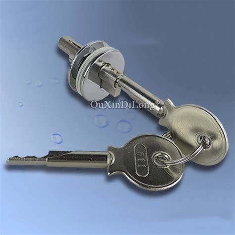 (Keyed Alike) 100Sets Sliding Glass Cabinet Lock Jewelry Shopping Malls ...