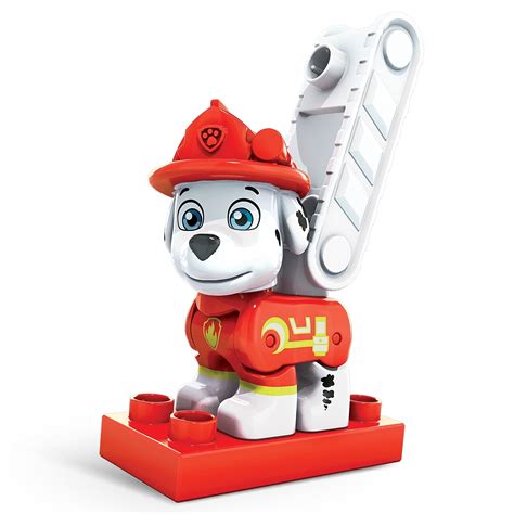 Buy Mega Bloks Paw Patrol The Movie Marshall Buildable Figure Online at ...