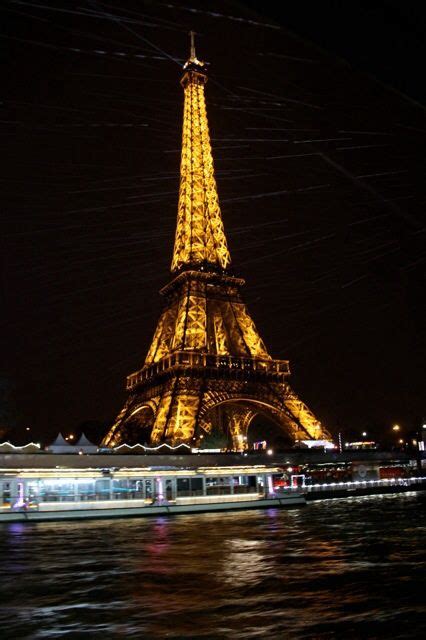 Eiffel Tower seen from the Bateau mouche