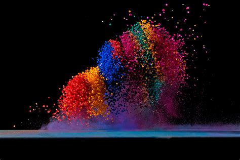 fabian oefner: dancing colors - making sound waves visible