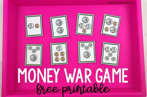 Money War Game - Teaching Mama