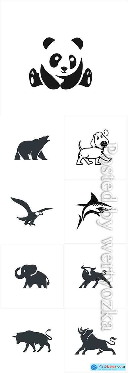 Animal logo in vector » Free Download Photoshop Vector Stock image Via ...