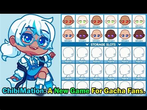 ChibiMation: A NEW GAME For Gacha Community 😳🙏 - YouTube | News games, Cute easy drawings ...