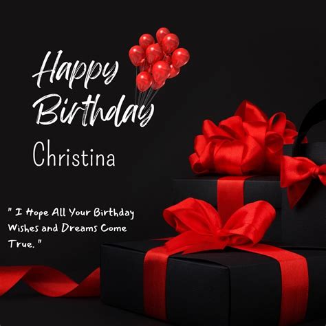 100+ HD Happy Birthday Christina Cake Images And Shayari