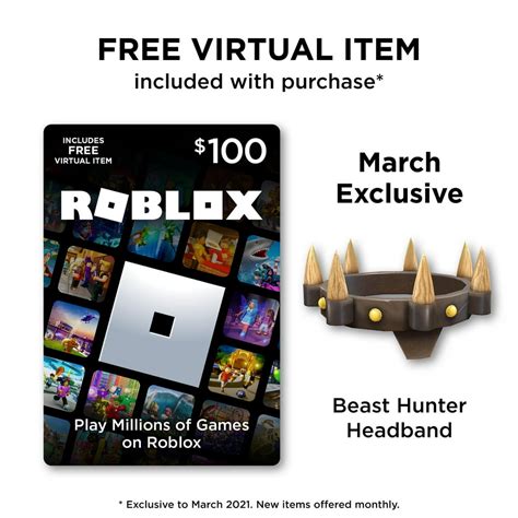 Roblox $100 Digital Gift Card [Includes Exclusive Virtual Item] [Digital Download] - Walmart.com ...