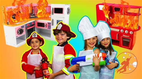 Kids Kitchen Pretend Recipes 2 - Kids Cooking Show - YouTube