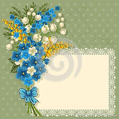 Cute Greeting Card Royalty Free Stock Photography - Image: 28873887