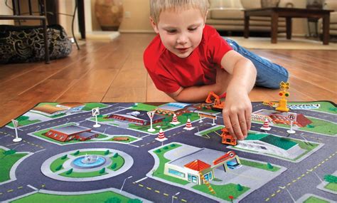 Kids’ Play Mat with Cars | Groupon Goods