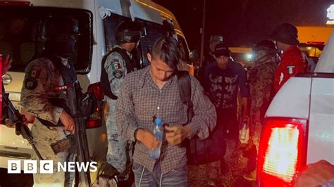 Migrants in Mexico: Mass escape from abandoned truck after recent ...