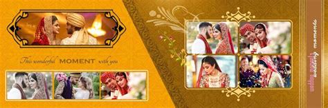 New Marriage Photo Album Design 12x36 PSD Sheets Wedding Album Cover ...