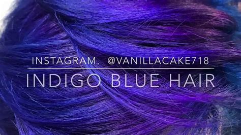 💙💜 INDIGO BLUE HAIR TUTORIAL 💜💙 Links below for direct purchase💜💙 - YouTube