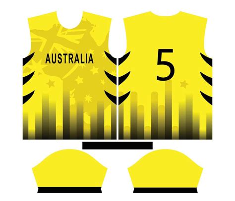 Australia cricket team sports kid design or Australia cricket jersey ...