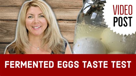 Video: Fermented Eggs Taste Test [Plus Bonus Recipe] - Julia Dimakos