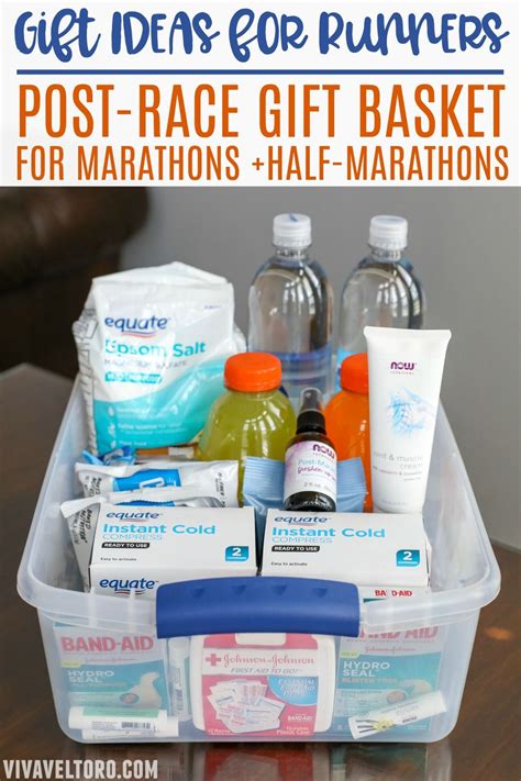 Gifts For Runners - A Post Marathon Gift Basket