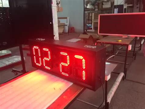 Custom Digital Number Led Display Board Outdoor - Buy 7 Segment ...