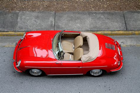 1960, Porsche, 356, Roadster, Red, Cars, Classic Wallpapers HD ...