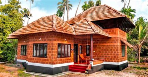 Red Oxide Floor, Reused Roof Tiles: This Home Saves Electricity