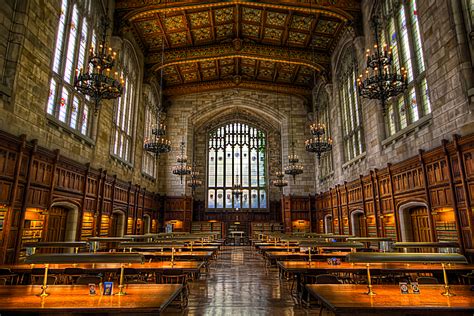 The University of Michigan Law Library | HDR creme