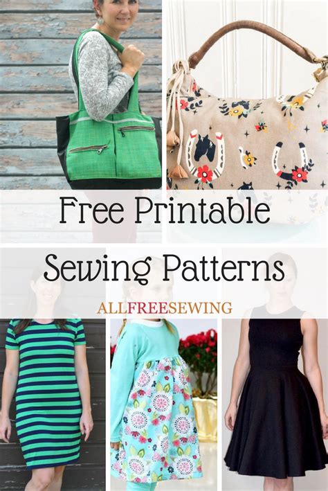 45 Free Printable Sewing Patterns | AllFreeSewing.com