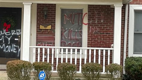 Sen. Mitch McConnell’s home in Louisville vandalized overnight