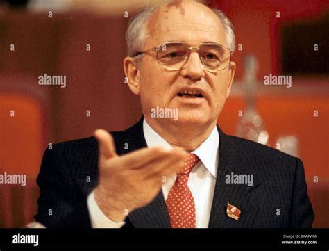 Mikhail Gorbachev High Resolution Stock Photography and Images - Alamy