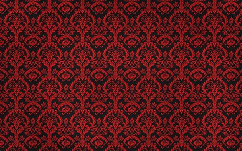 Red Wallpaper Pattern