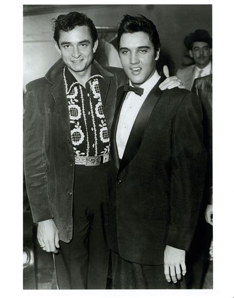 Cash & Elvis 1956 Photo - Johnny Cash Museum Online Store