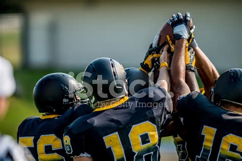 Football Huddle And Cheer Stock Photo | Royalty-Free | FreeImages