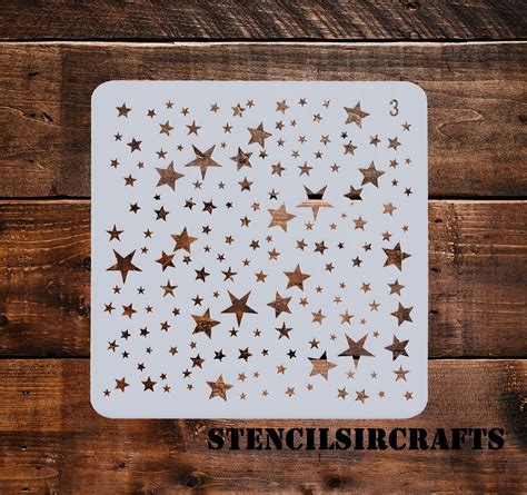 Star Stencil Plastic Stencil Galaxy Celestial Starry Sky | Etsy