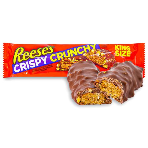 Reese's Crispy Crunchy King Size Candy Bars-3.1 oz.