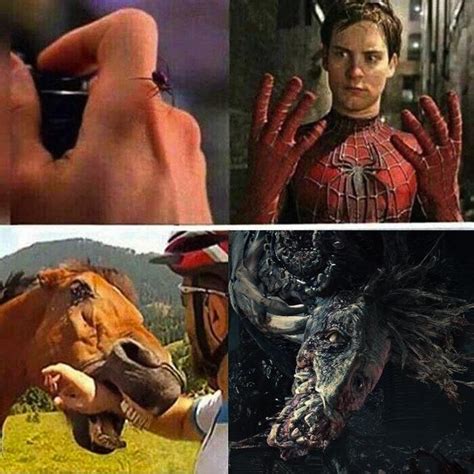 Horseman | Peter Parker's Spider Bite | Know Your Meme