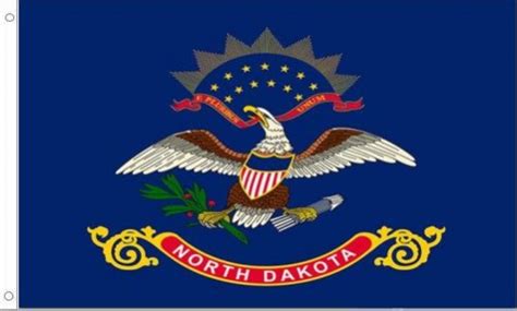 North Dakota flags - Flag-Works Over America - Call 800-580-0009