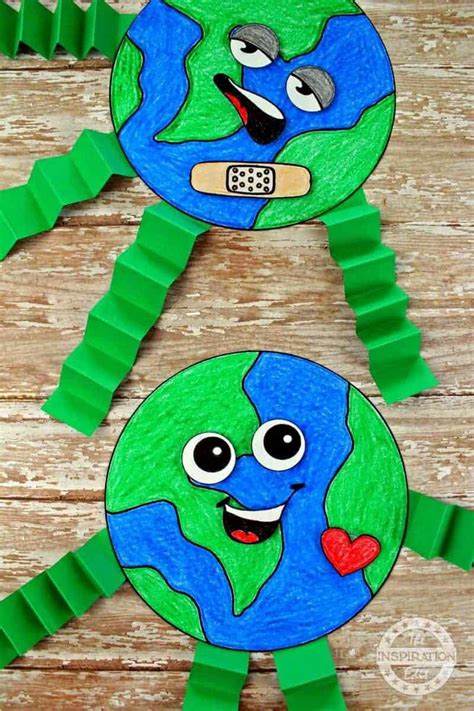 Fantastic Earth Day Craft And Activity For Kids · The Inspiration Edit