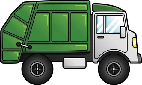 Garbage Truck Vector Art, Icons, and Graphics for Free Download