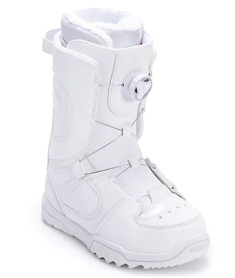 Thirtytwo Womens STW Boa White Snowboard Boot | Zumiez