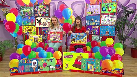 Harrison's 3rd Birthday Card on Cbeebies - YouTube