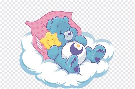 Wish Bear Share Bear Wall decal Care Bears, bear, blue, mammal, child ...