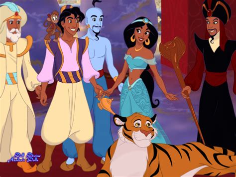 Aladdin Characters by JenLil on DeviantArt