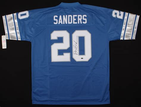 Barry Sanders Signed Detroit Lions Jersey (Schwartz COA) | Pristine Auction